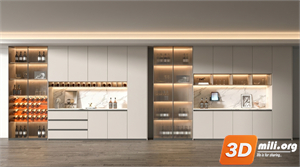 Wine cabinet Skp Files